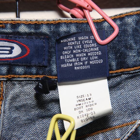 Vintage Bongo Boot Rider Jeans Size 13 100% cotton - Picture 11 of 11